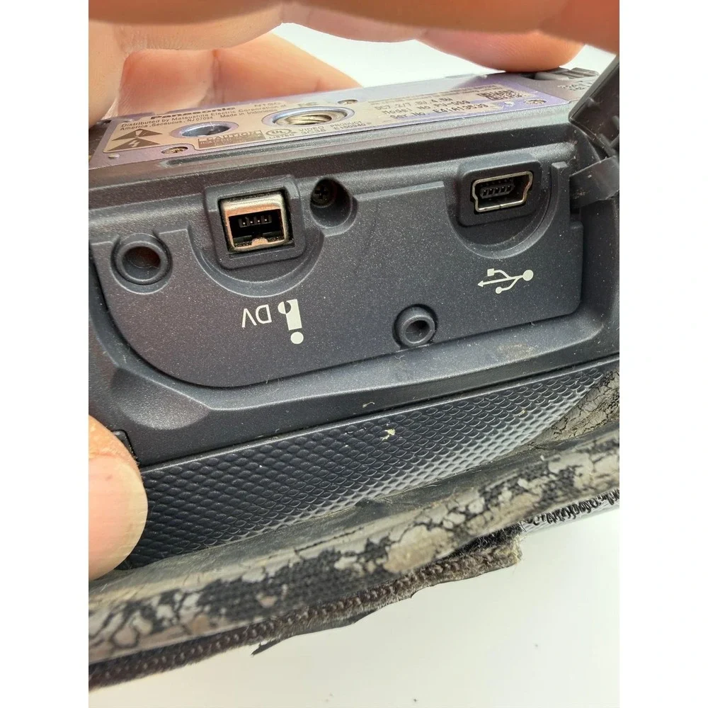 Panasonic PV-GS9 MiniDV Palmcorder Camcorder Blue 20x Optical Zoom 800x Digital